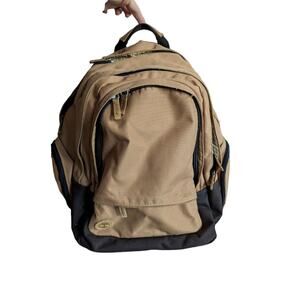 Timberland canvas Wheat Camel Tan backpack Black Bag Men